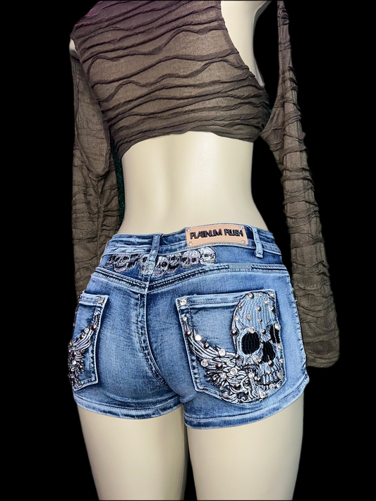 Skull Tramp Stamp Shorts